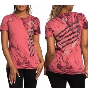 American Fighter Women's T-Shirt ROCKY MOUNTAIN Athletic Premium Biker MMA